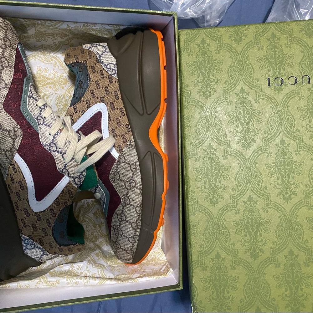 Gucci monogram sneakers